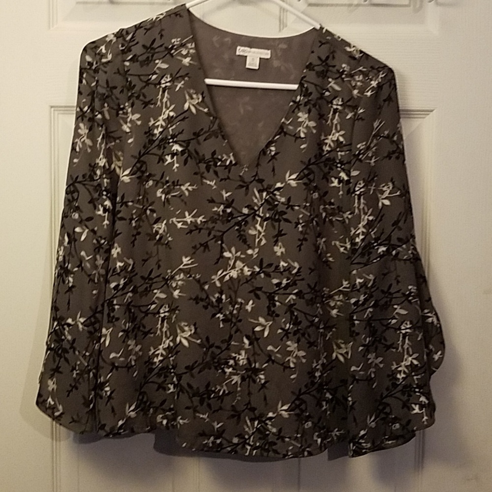 Long sleeve crop top